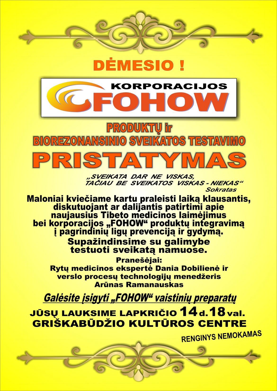 Pristatymas