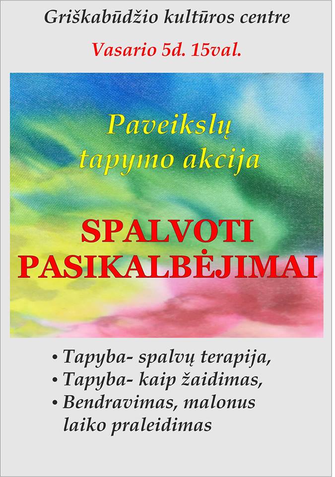 Paveikslų tapymo akcija